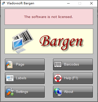 Vladovsoft Bargen(条形码生成器)