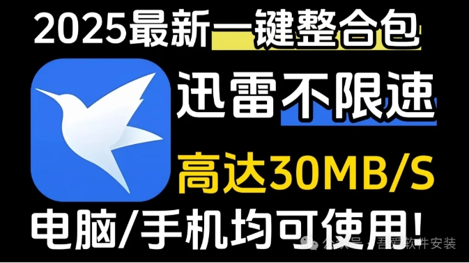 最新迅雷 SVIP 破解版，安卓、PC 通用，下载全程不限速（2025.2.26）