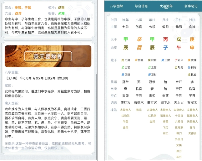 测算生辰八字，超准，会员权益成功激活，够不够给力，你说了算！