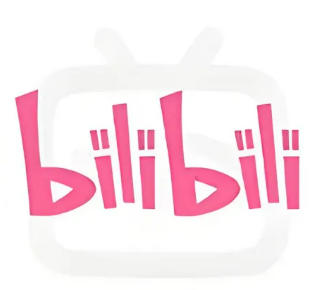 白色图标B站（哔哩哔哩bilibii）