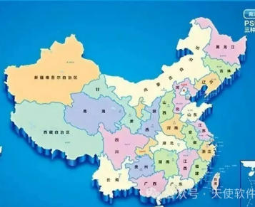 中国地图最新版来啦！高清矢量大图！